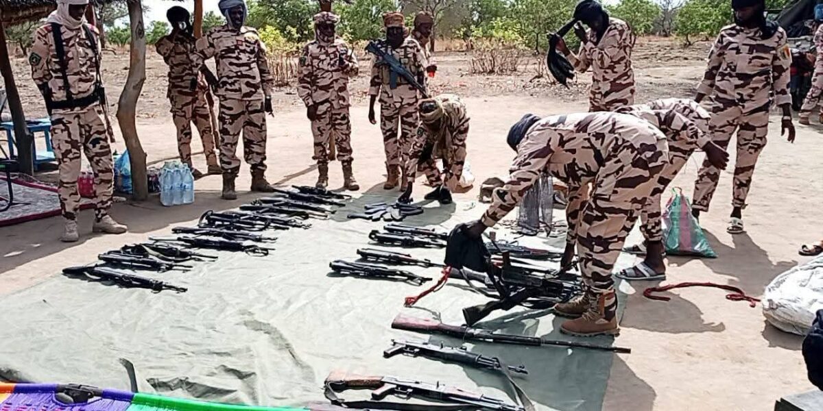 ضبط ترسانة أسلحة على حدود تشاد وإفريقيا الوسطى في عملية أمنية مشتركة