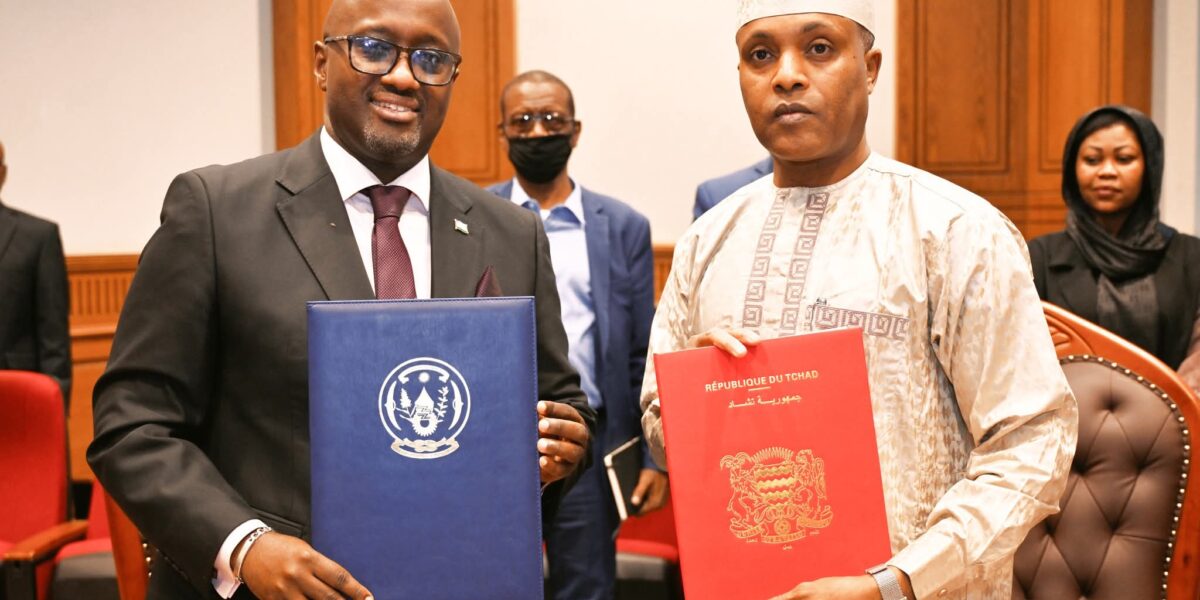 تشاد ورواندا توقعان اتفاقًا لإنشاء لجنة مشتركة لتعزيز التعاون الثنائي