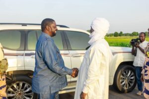 وصول الوزير صالح بُرمة علي إيذانا بانطلاق احتفالات اليوم العالمي للسكان