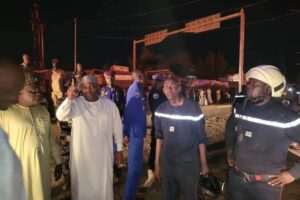 حريق يلتهم أجزاء من سوق ديغيل في أنجمينا دون خسائر بشرية